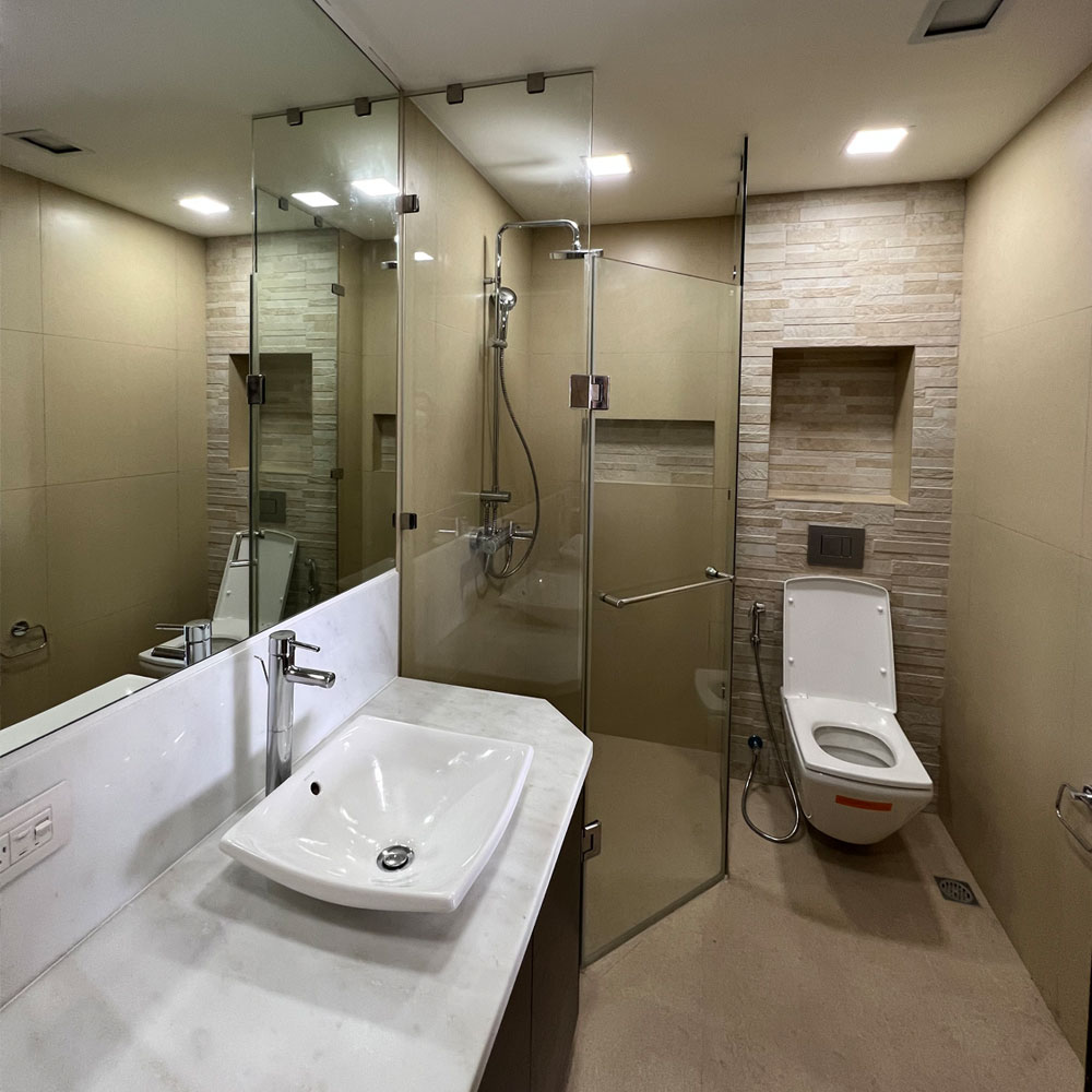 2 bedroom condominium interior fitout construction